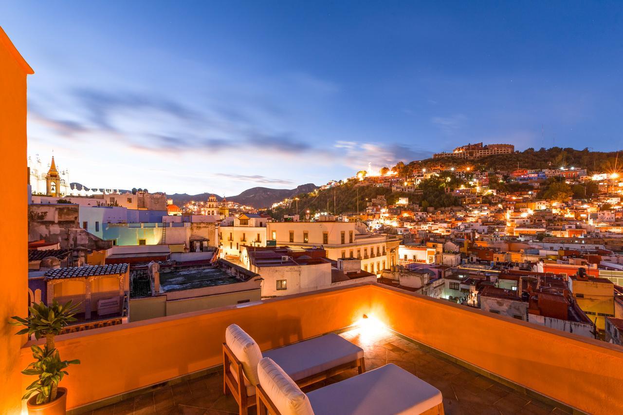Casa Del Rector Hotel Boutique (Adults Only) Guanajuato Dış mekan fotoğraf