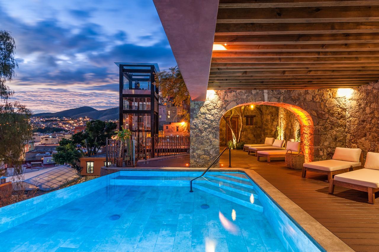 Casa Del Rector Hotel Boutique (Adults Only) Guanajuato Dış mekan fotoğraf