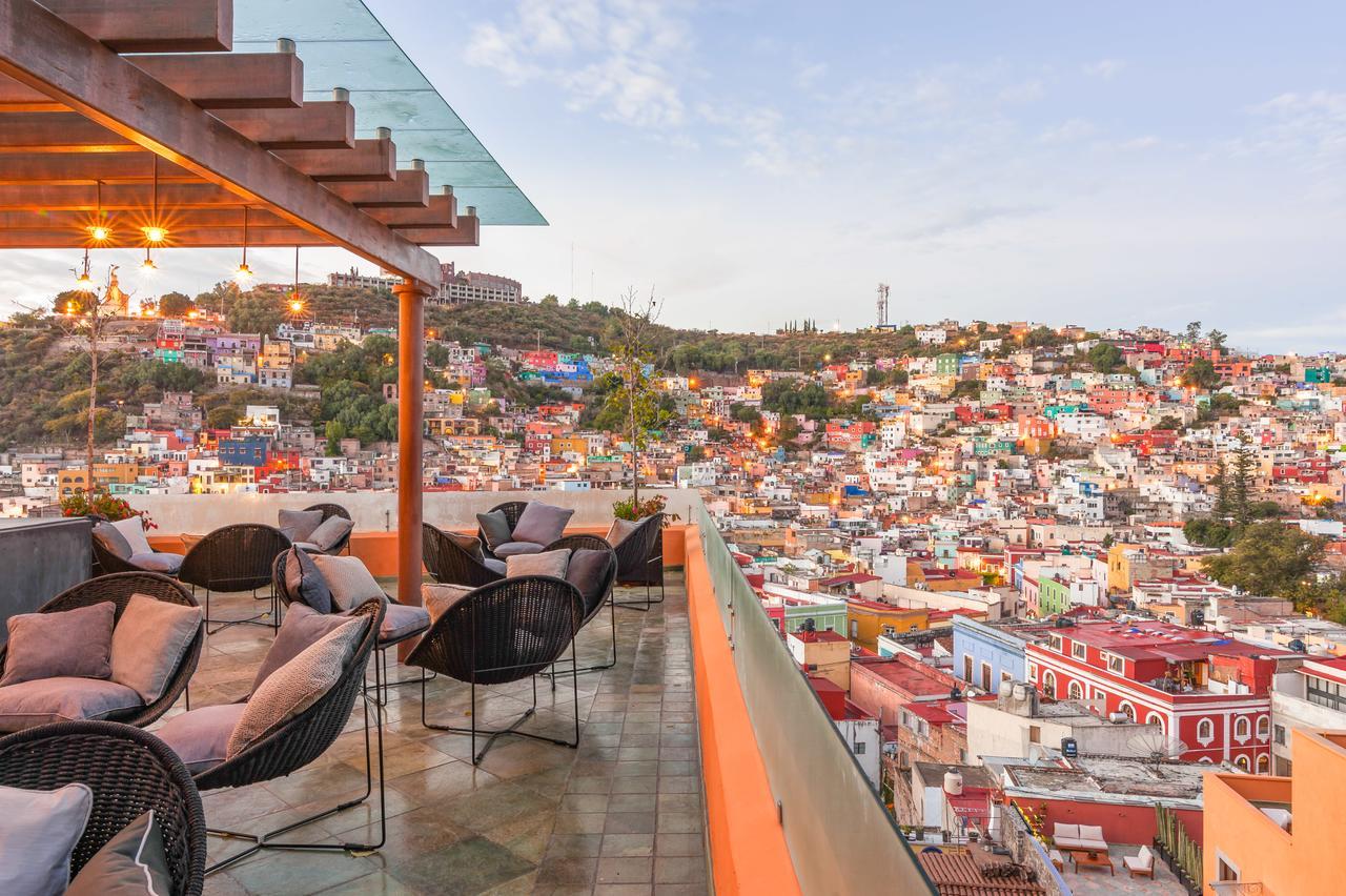 Casa Del Rector Hotel Boutique (Adults Only) Guanajuato Dış mekan fotoğraf