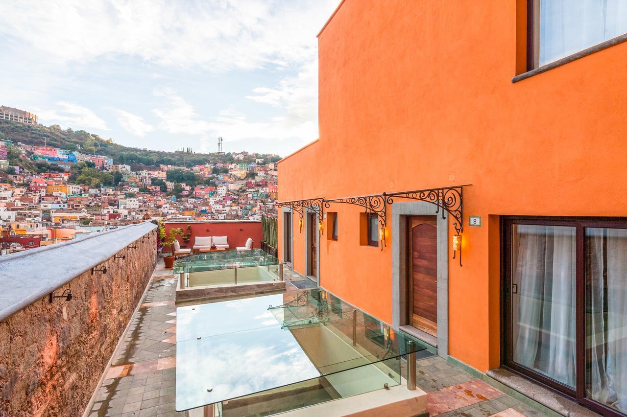 Casa Del Rector Hotel Boutique (Adults Only) Guanajuato Dış mekan fotoğraf
